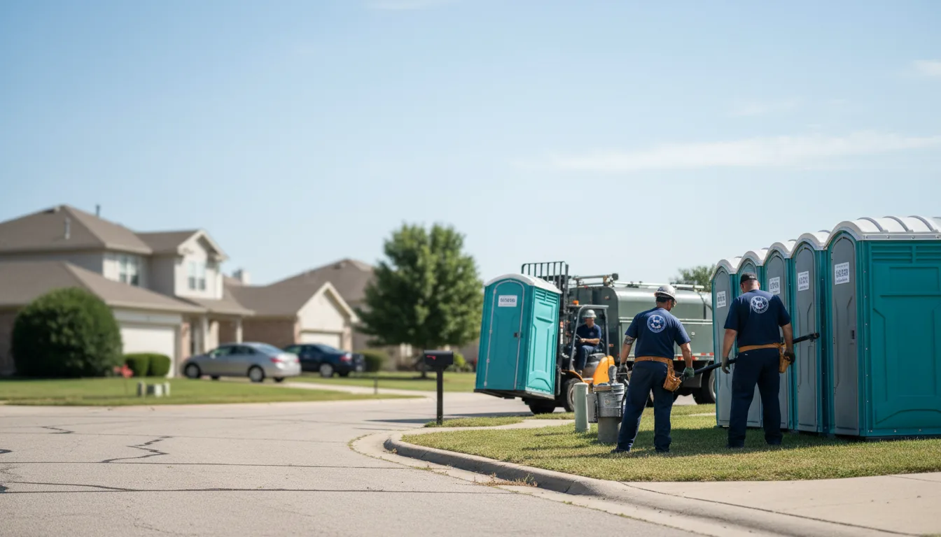 Porta Potty Rental in Nicoma Park, OK near me